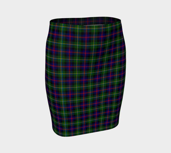 Malcolm Modern Tartan Classic Fitted Skirt