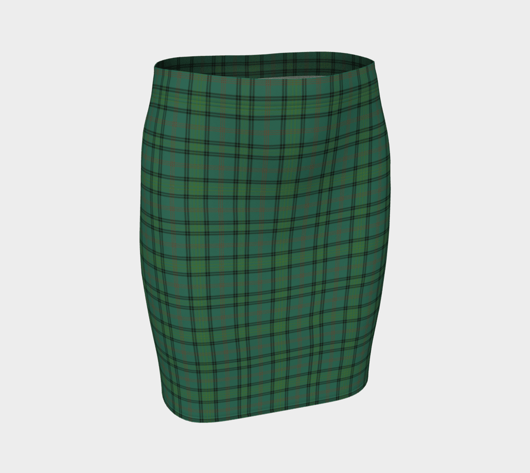 Ross Hunting Ancient Tartan Classic Fitted Skirt