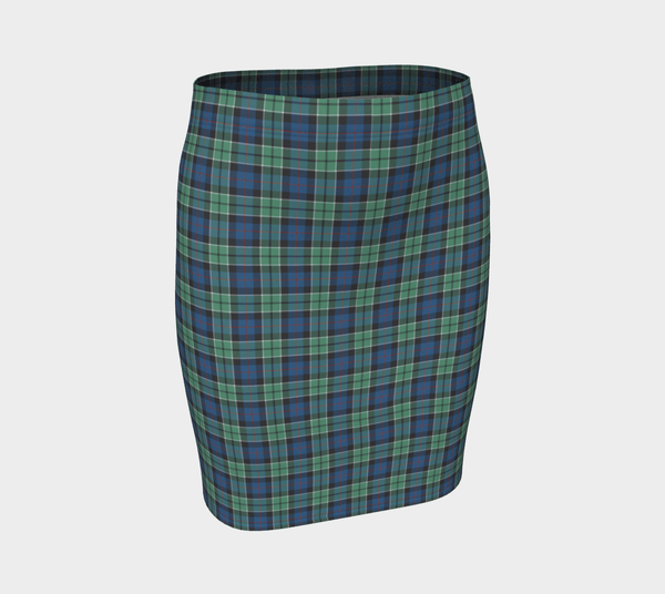 Leslie Hunting Ancient Tartan Classic Fitted Skirt