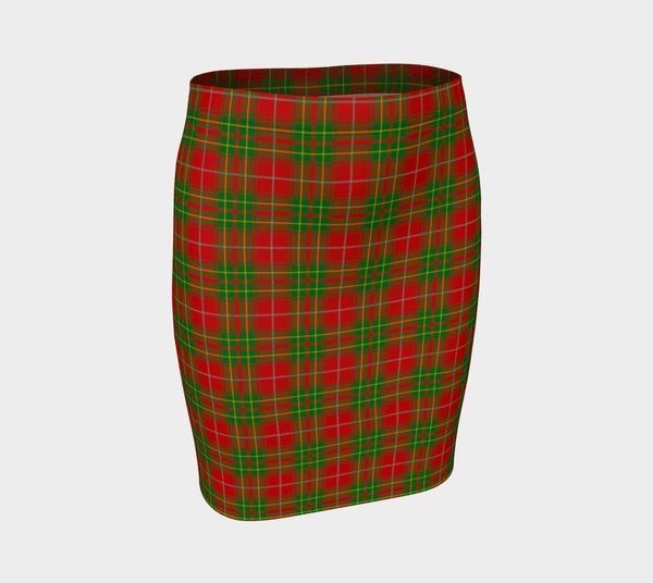 Burnett Ancient Tartan Classic Fitted Skirt