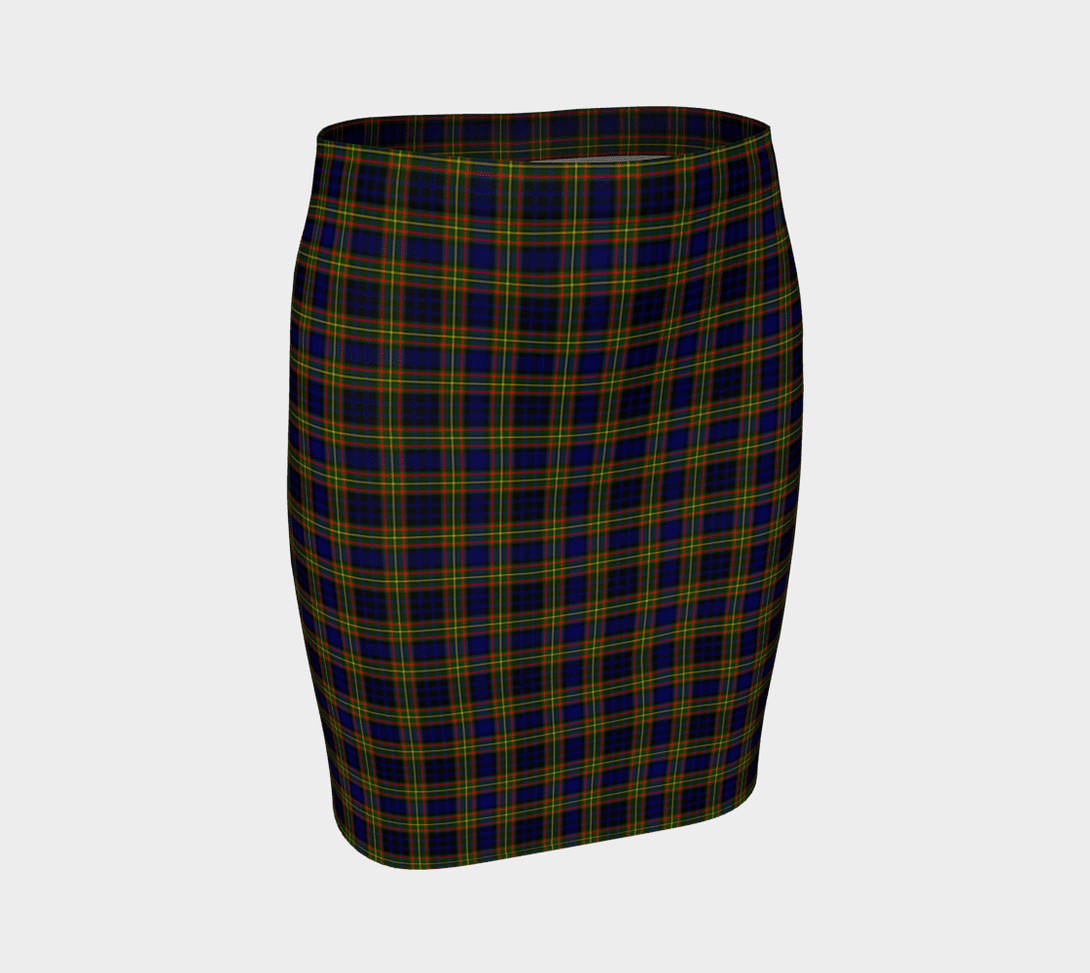 Clelland Modern Tartan Classic Fitted Skirt