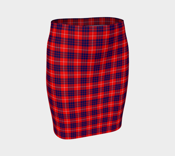 Hamilton Modern Tartan Classic Fitted Skirt