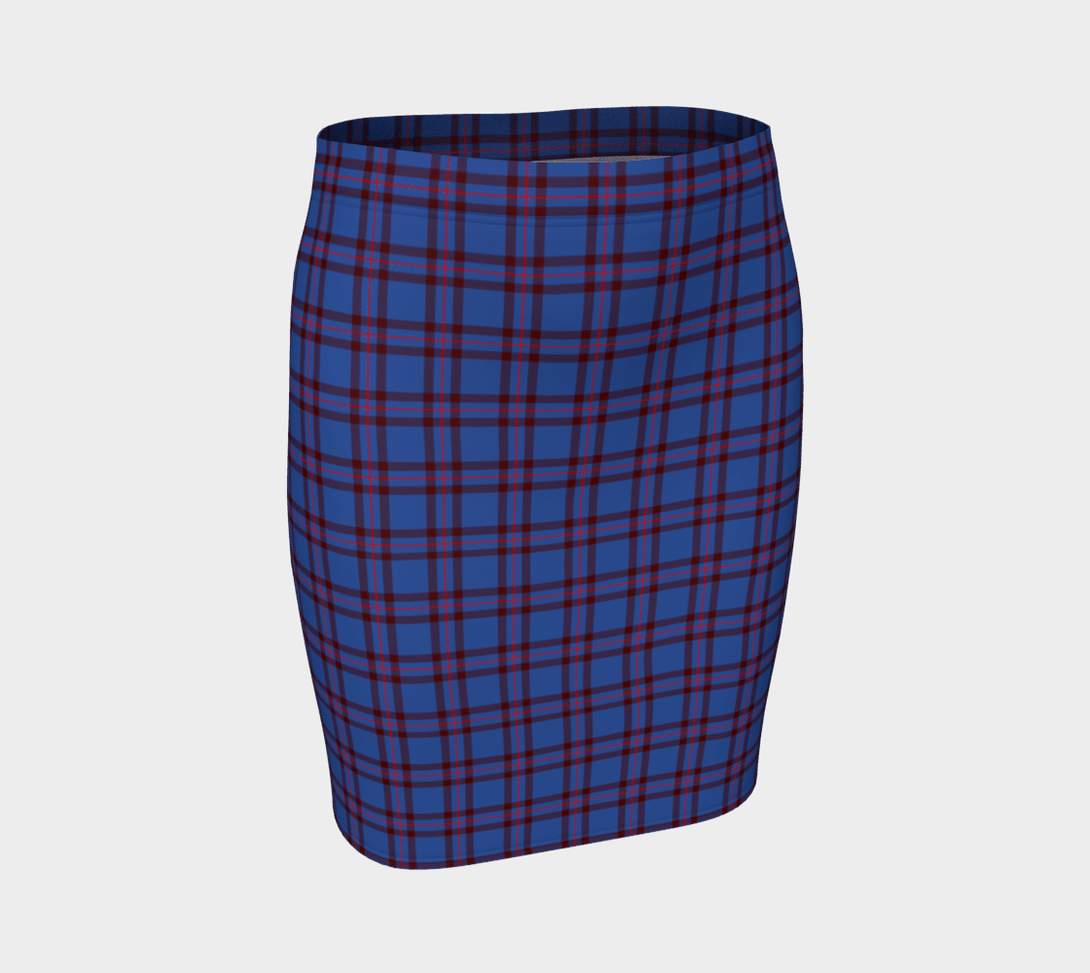 Elliot Modern Tartan Classic Fitted Skirt