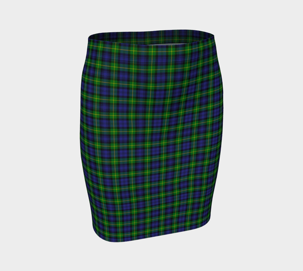 Gordon Modern Tartan Classic Fitted Skirt