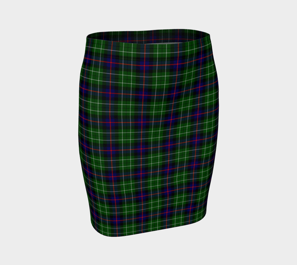 Leslie Hunting Tartan Classic Fitted Skirt