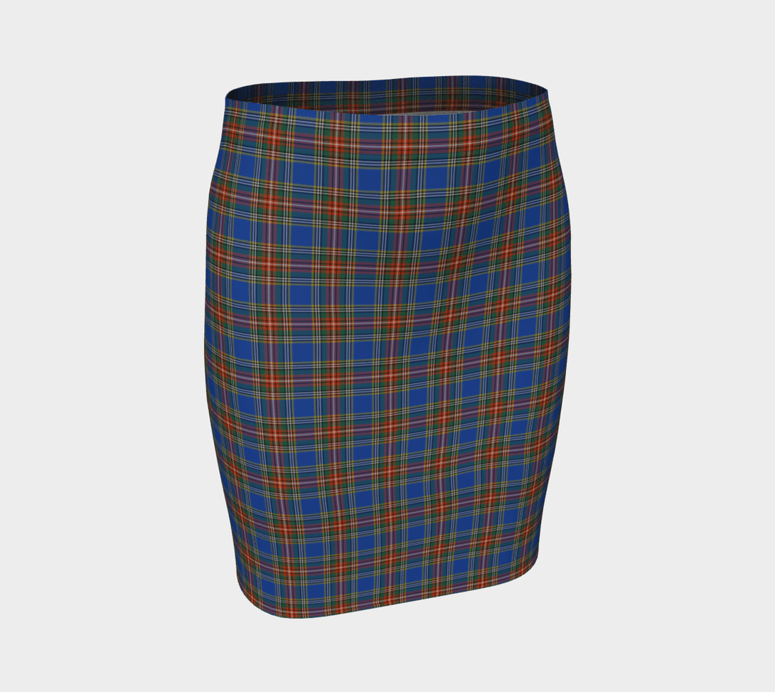 MacBeth Ancient Tartan Classic Fitted Skirt