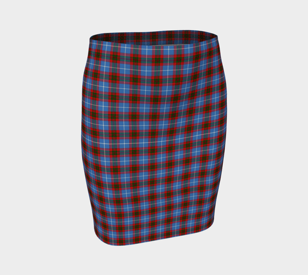 Edinburgh District Tartan Classic Fitted Skirt