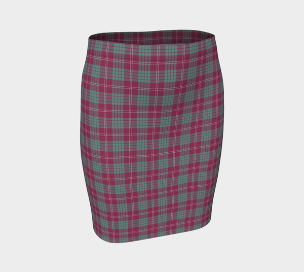 Crawford Ancient Tartan Classic Fitted Skirt