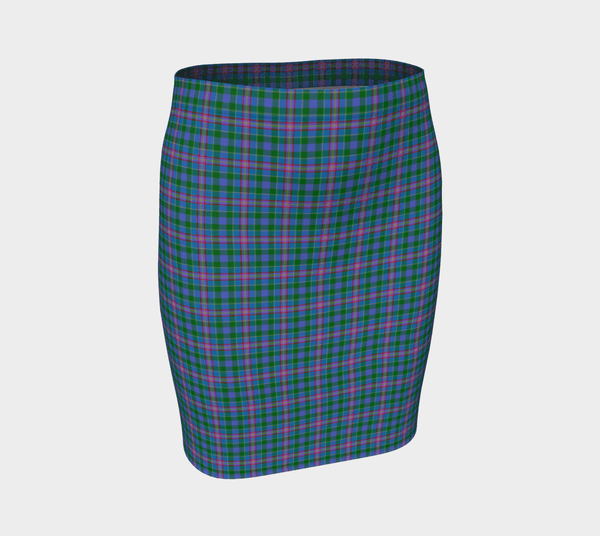 Pitcairn Hunting Tartan Classic Fitted Skirt