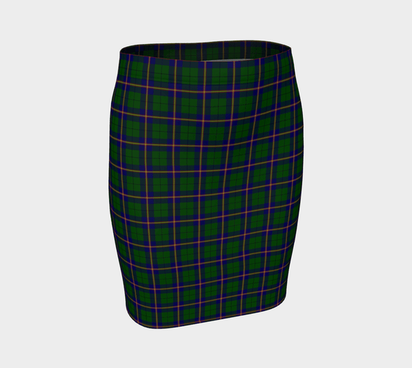 Carmichael Modern Tartan Classic Fitted Skirt