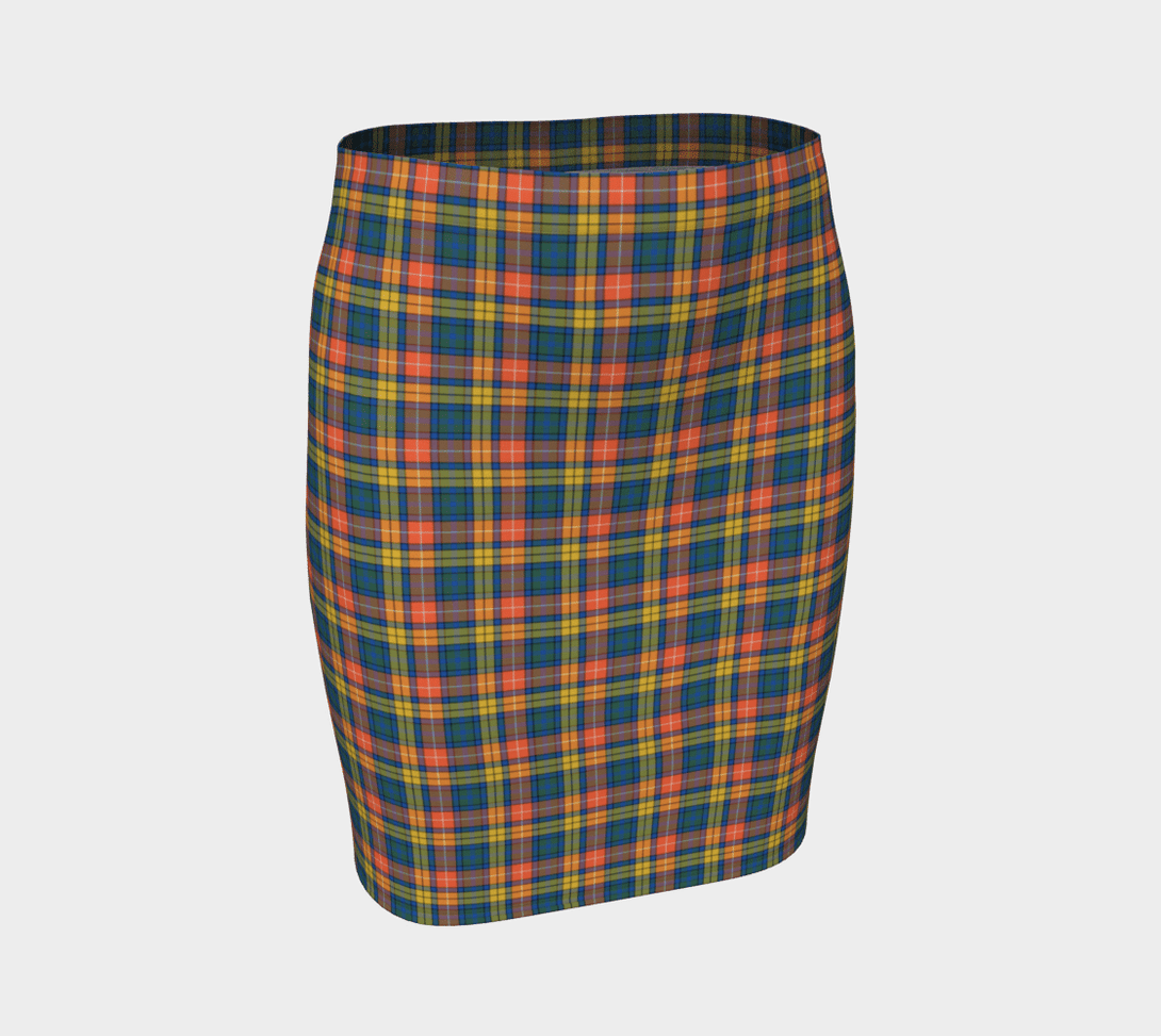 Buchanan Ancient Tartan Classic Fitted Skirt