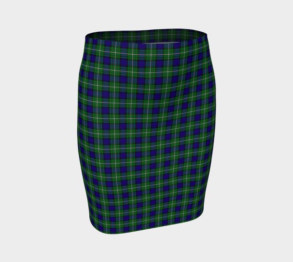 Alexander Tartan Classic Fitted Skirt