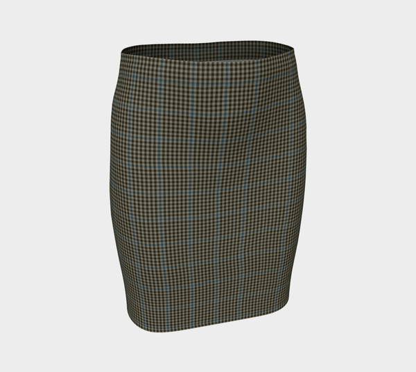 Haig Check Tartan Classic Fitted Skirt