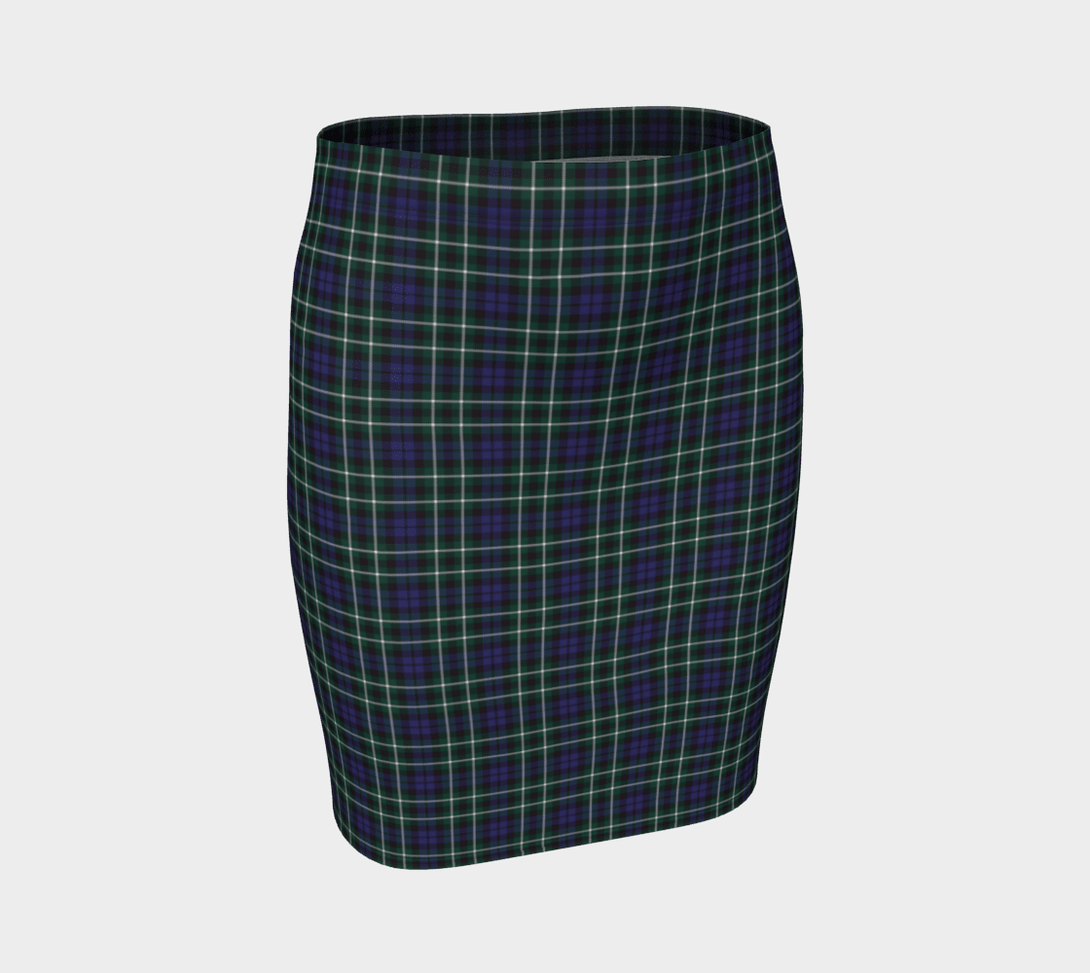 Graham of Montrose Modern Tartan Classic Fitted Skirt