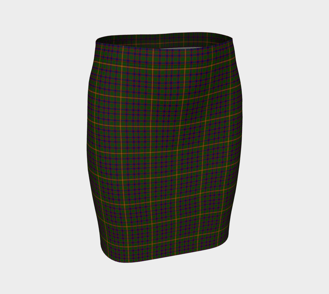 Hall Tartan Classic Fitted Skirt