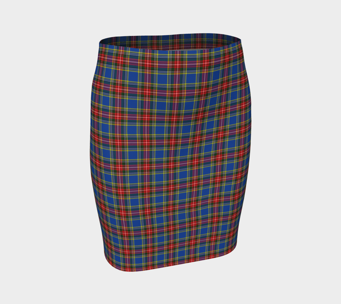 MacBeth Modern Tartan Classic Fitted Skirt