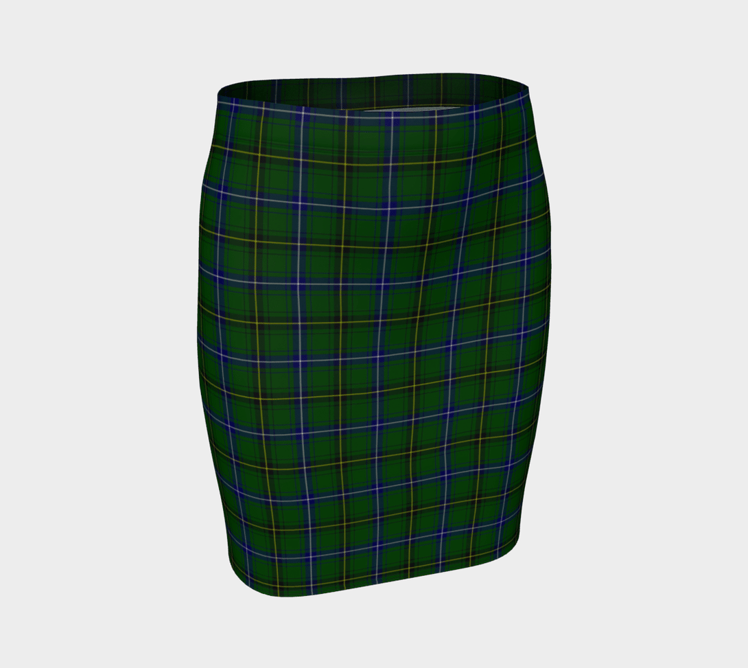 Henderson Modern Tartan Classic Fitted Skirt