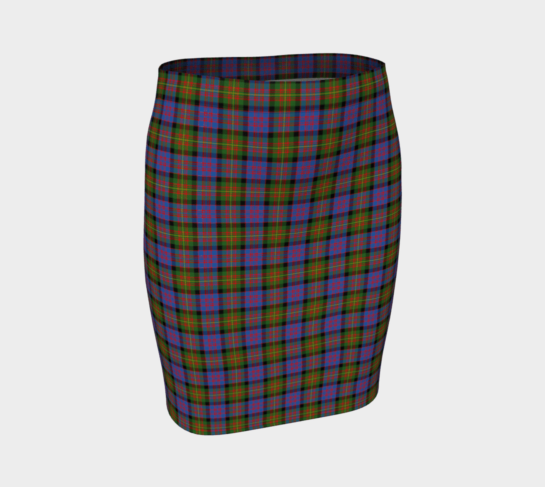 Carnegie Ancient Tartan Classic Fitted Skirt