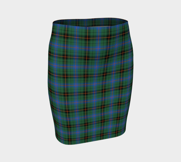 Davidson Ancient Tartan Classic Fitted Skirt