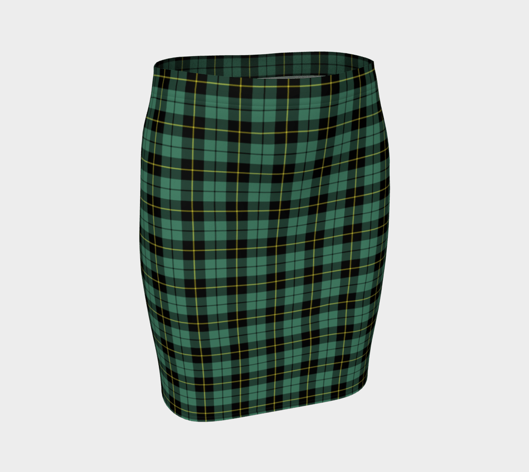 Wallace Hunting Ancient Tartan Classic Fitted Skirt