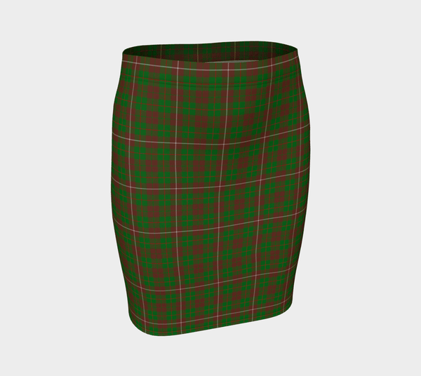 MacKinnon Hunting Modern Tartan Classic Fitted Skirt