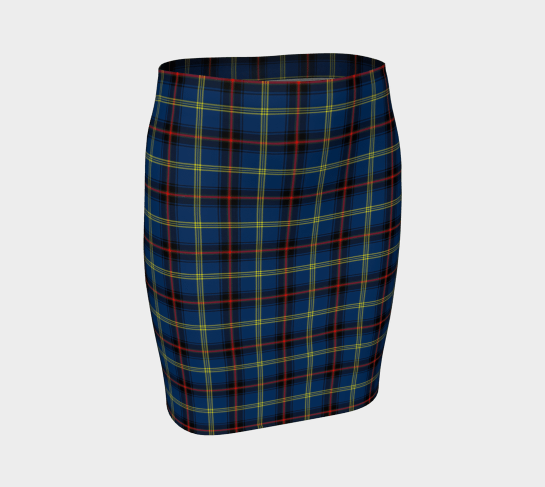 Grewar Tartan Classic Fitted Skirt