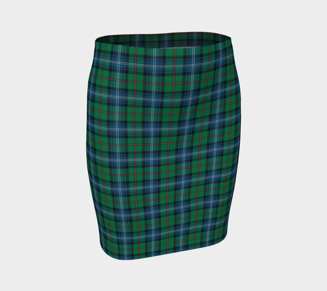 Urquhart Ancient Tartan Classic Fitted Skirt