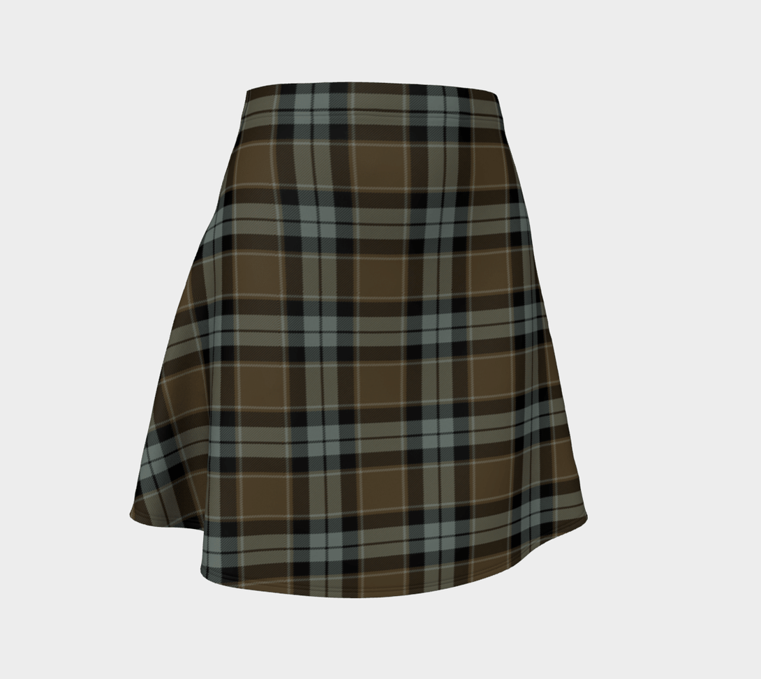 Graham of Menteith Weathered Tartan Classic Flared Skirt