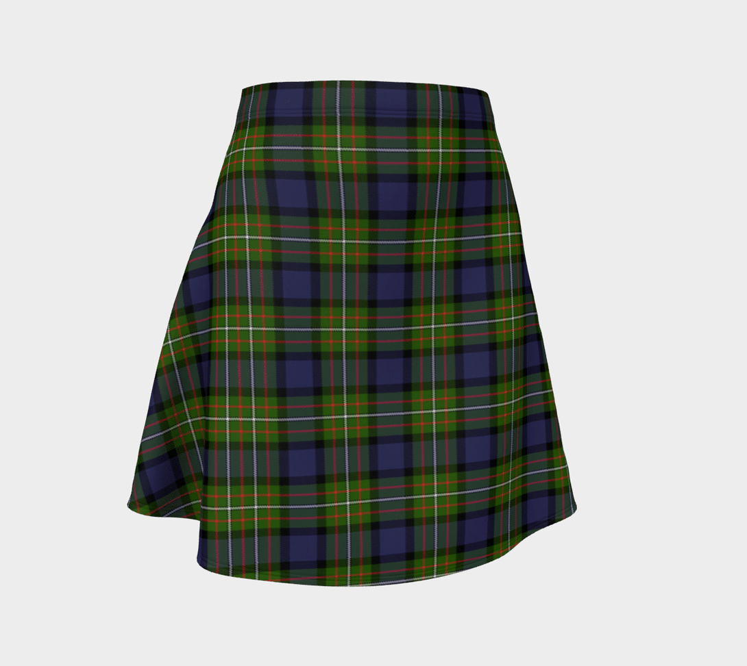 Fergusson Modern Tartan Classic Flared Skirt