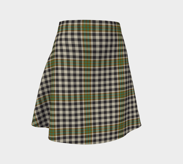 Burns Check Tartan Classic Flared Skirt