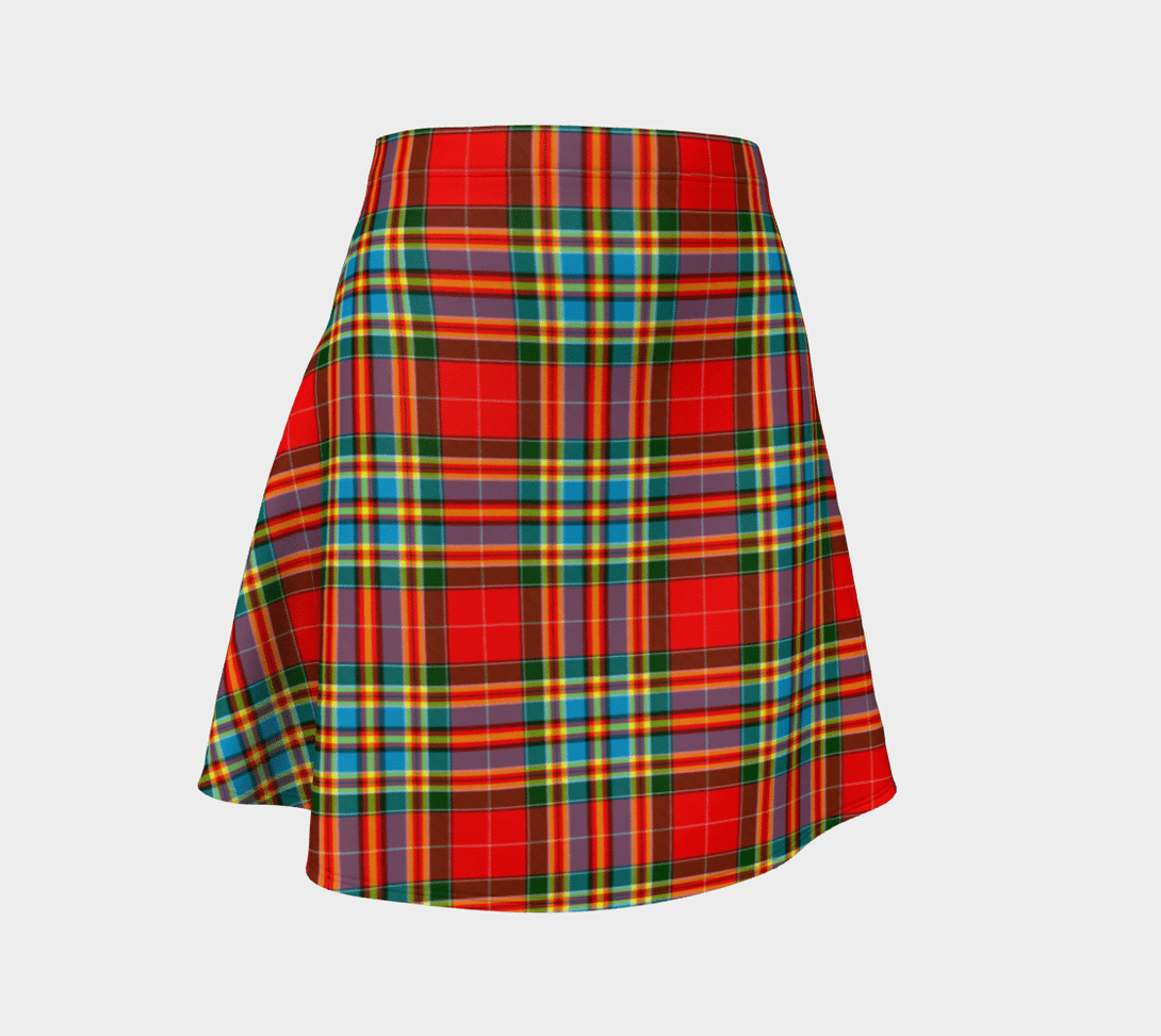 Chattan Tartan Classic Flared Skirt