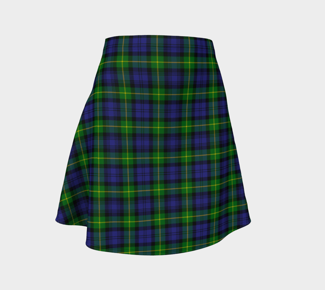 Gordon Modern Tartan Classic Flared Skirt