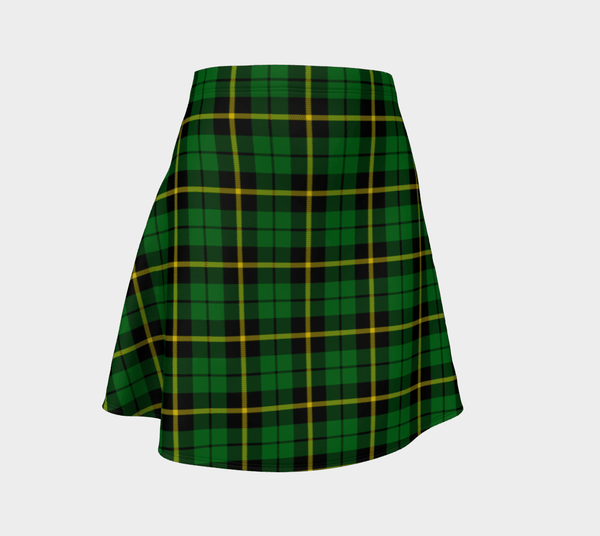 Wallace Hunting Green Tartan Classic Flared Skirt