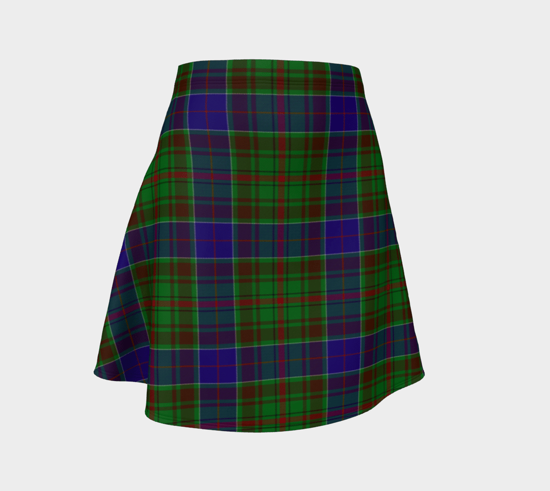 Adam Tartan Classic Flared Skirt