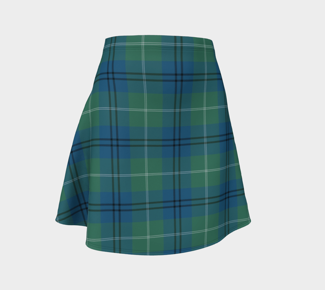 Oliphant Ancient Tartan Classic Flared Skirt