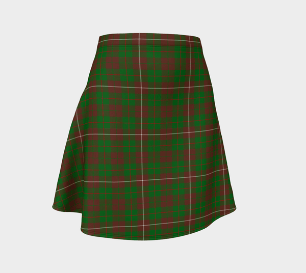 Tartan Flare Skirt - MacKinnon Hunting Modern Tartan Classic Flared Skirt