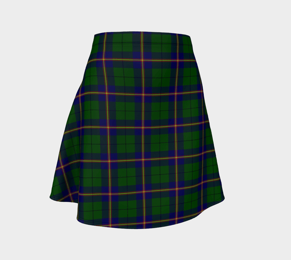 Carmichael Modern Tartan Classic Flared Skirt