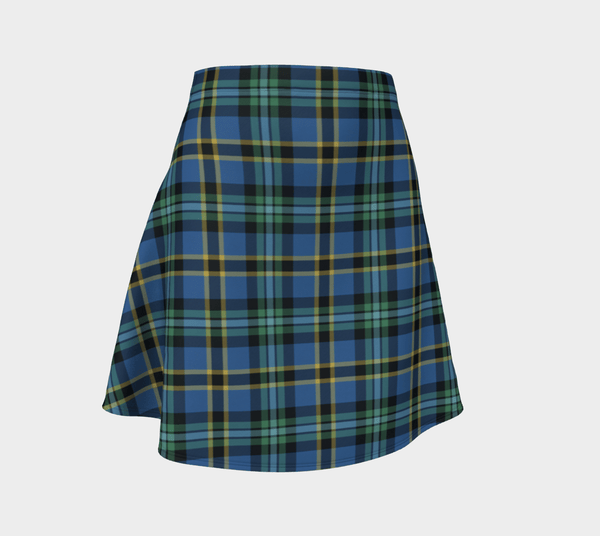 Weir Ancient Tartan Classic Flared Skirt