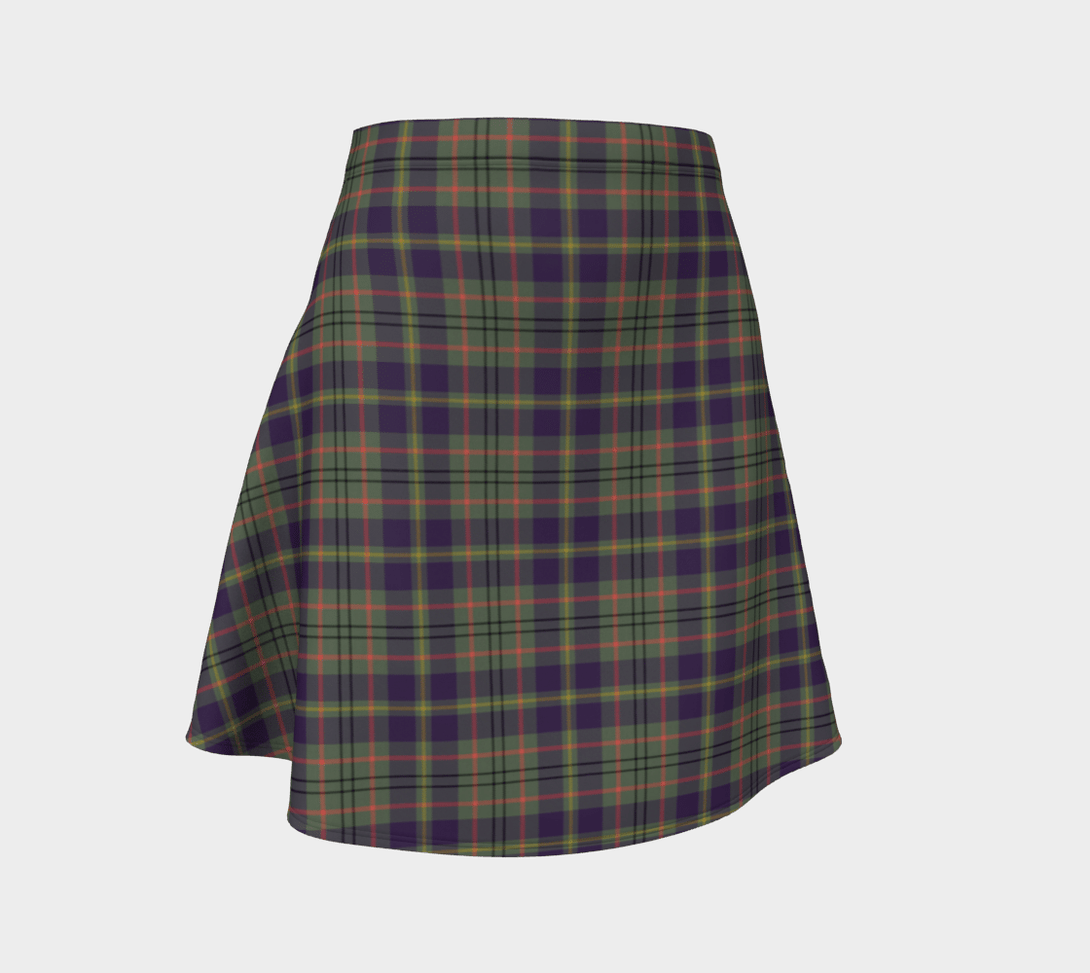 Taylor Weathered Tartan Classic Flared Skirt