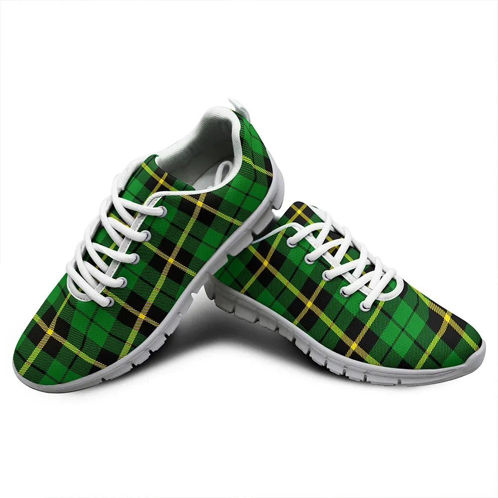 Wallace Hunting - Green Tartan Classic Sneakers