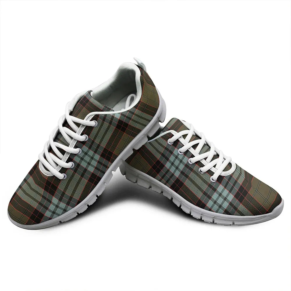 Stewart Old Weathered Tartan Classic Sneakers