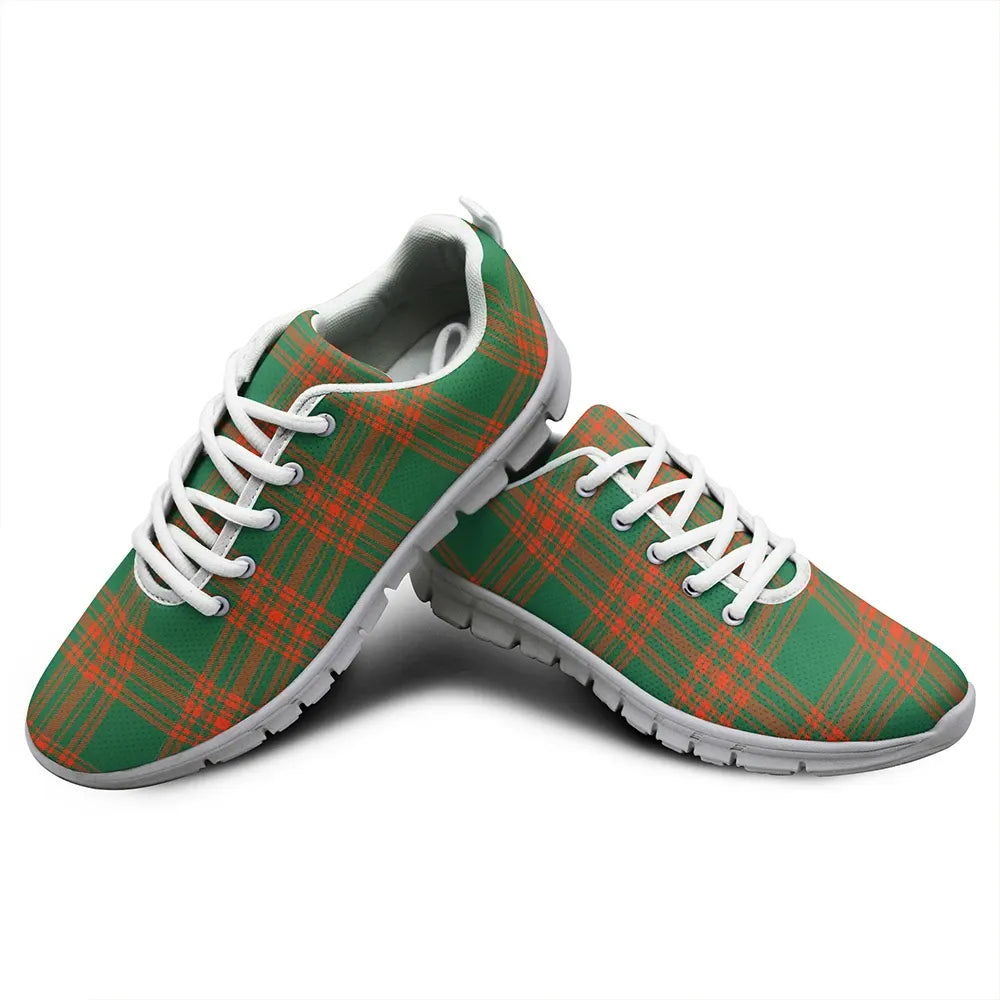 Menzies Green Ancient Tartan Classic Sneakers