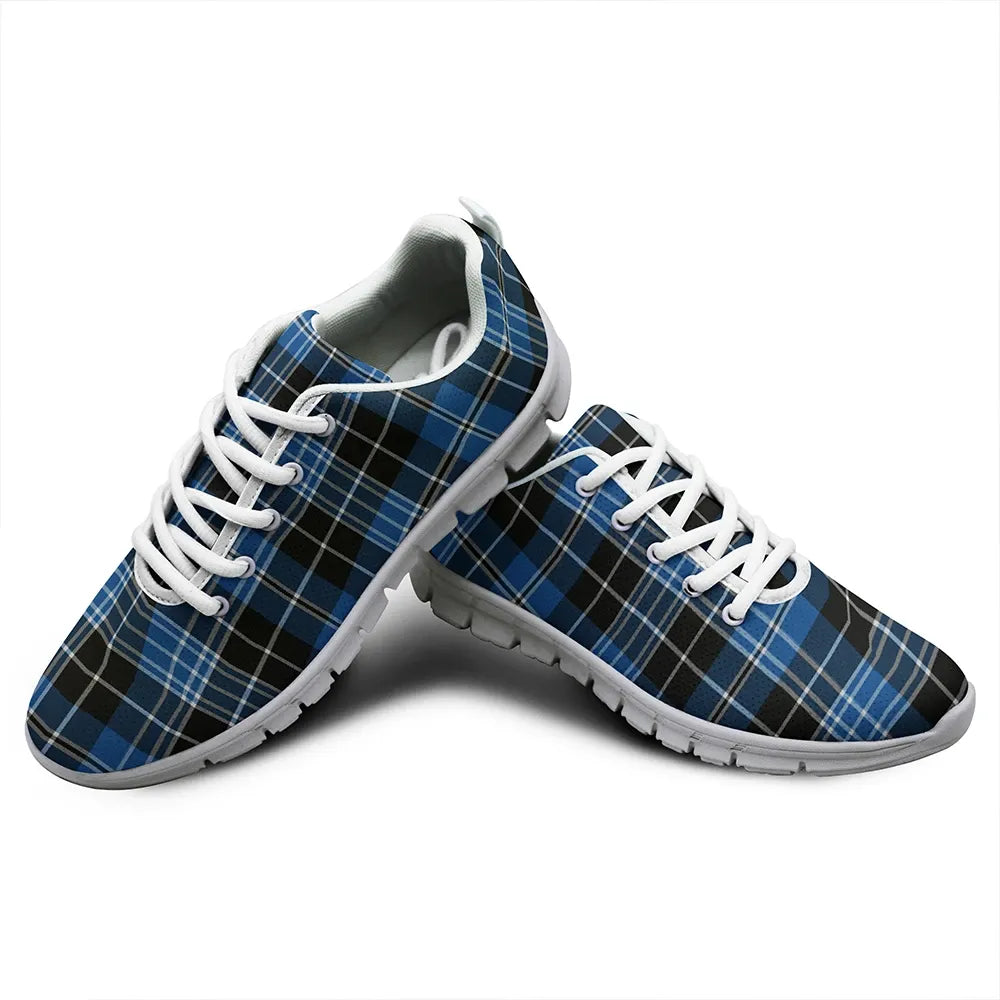 Clergy Blue Tartan Classic Sneakers