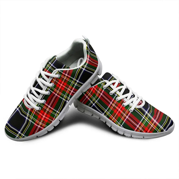 Stewart Black Tartan Classic Sneakers