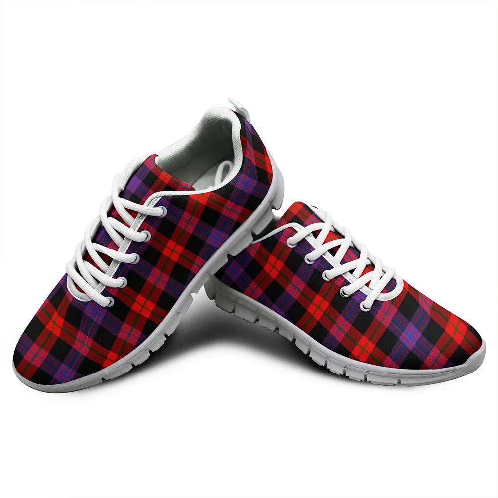 Brown Modern Tartan Classic Sneakers