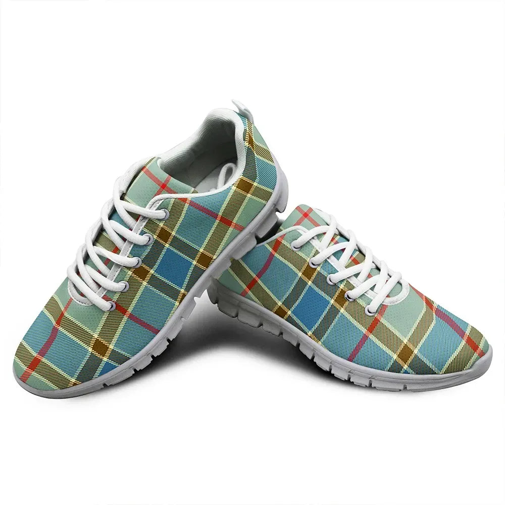 Balfour Blue Tartan Classic Sneakers