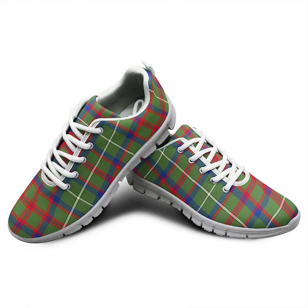 Shaw Green Modern Tartan Classic Sneakers