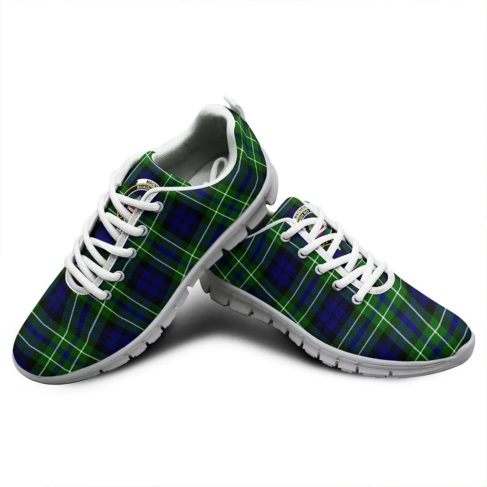 MacNeill of Colonsay Modern Tartan Classic Crest Sneakers