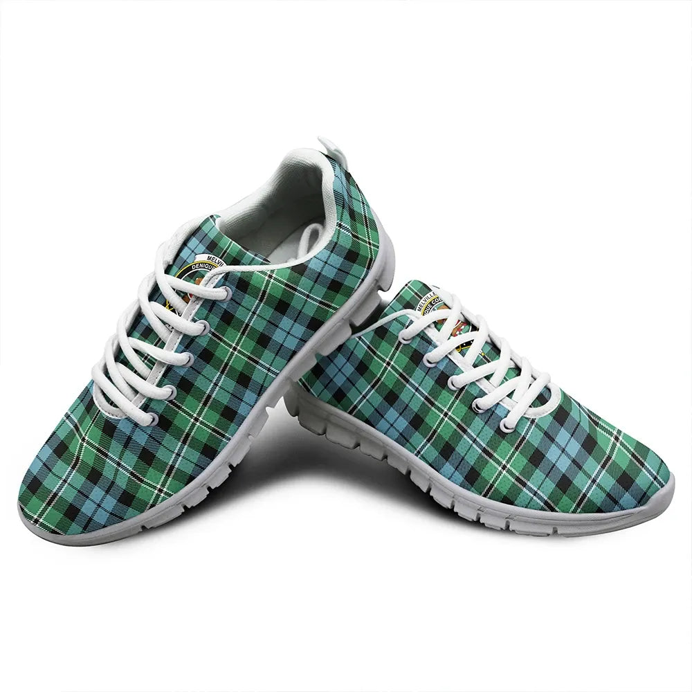 Melville Tartan Classic Crest Sneakers