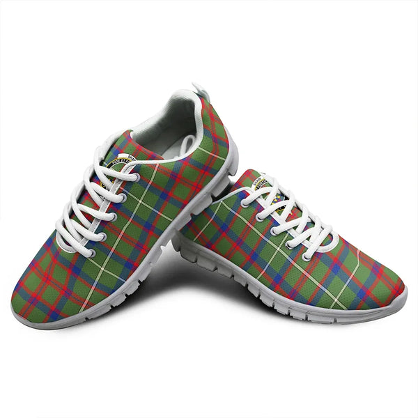 Shaw Green Modern Tartan Classic Crest Sneakers